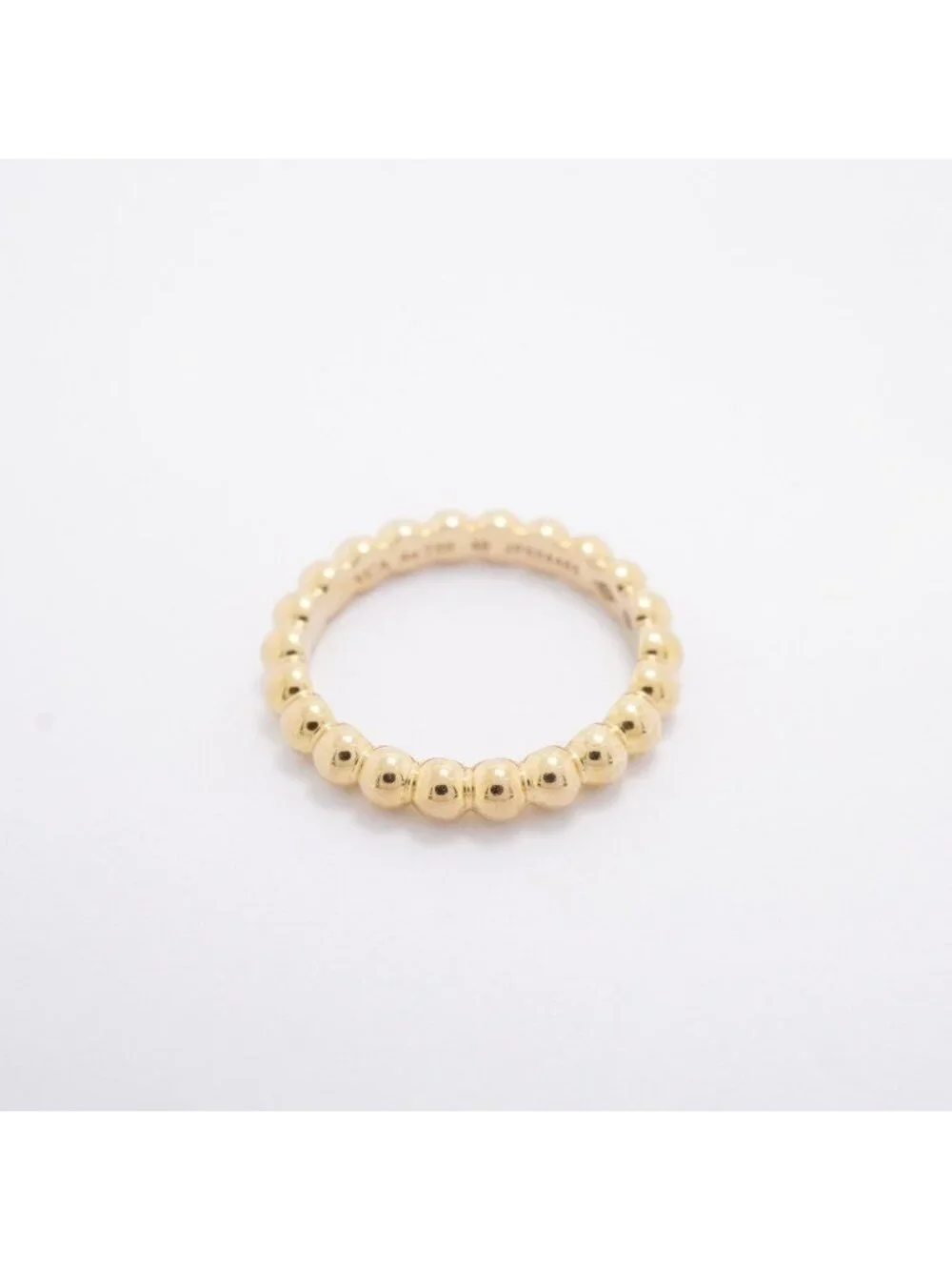 Van Cleef & Arpels Ring Perlee 18k Yellow Gold